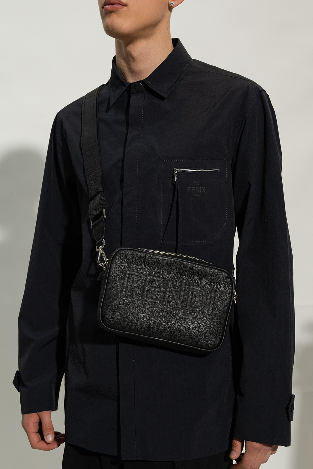 Fendi men shoulder discount bag